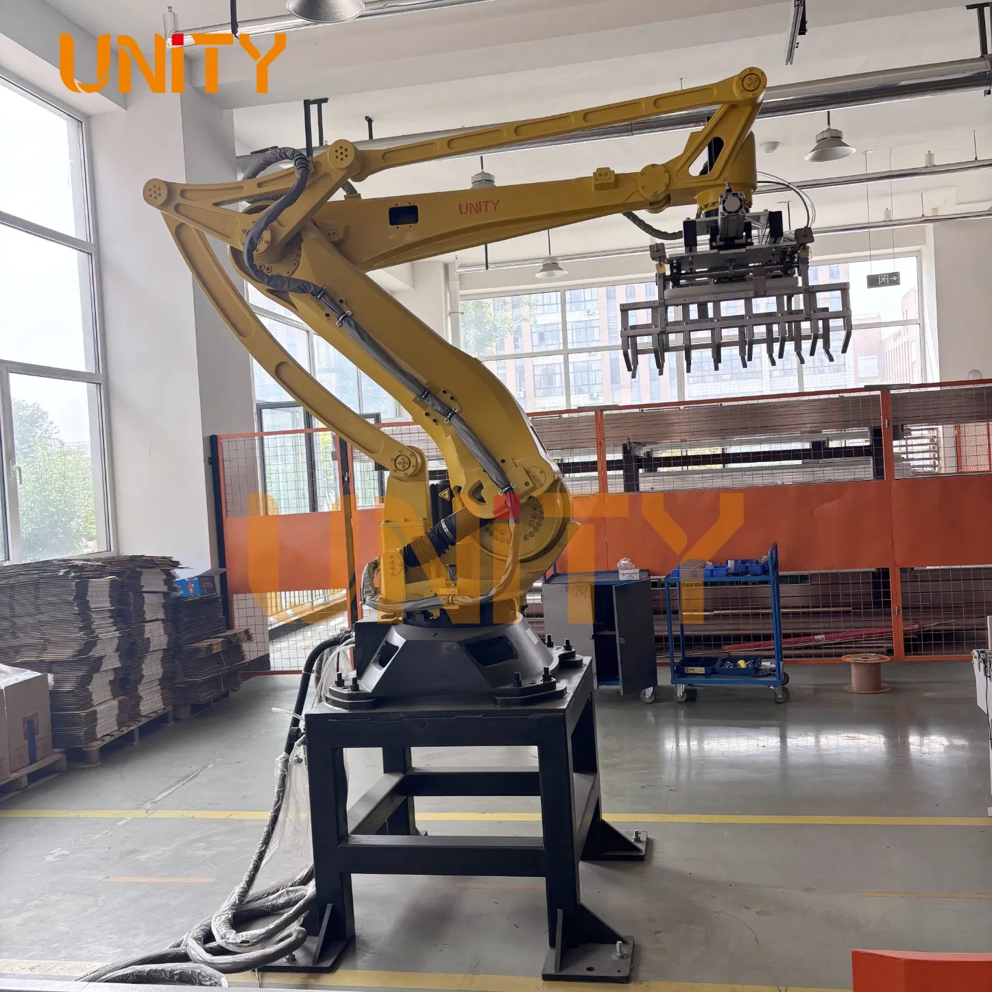 Robotic Arm Palletizer for Fertilizer Palletizer Customized Robot System Automated Depalletizing Robot System