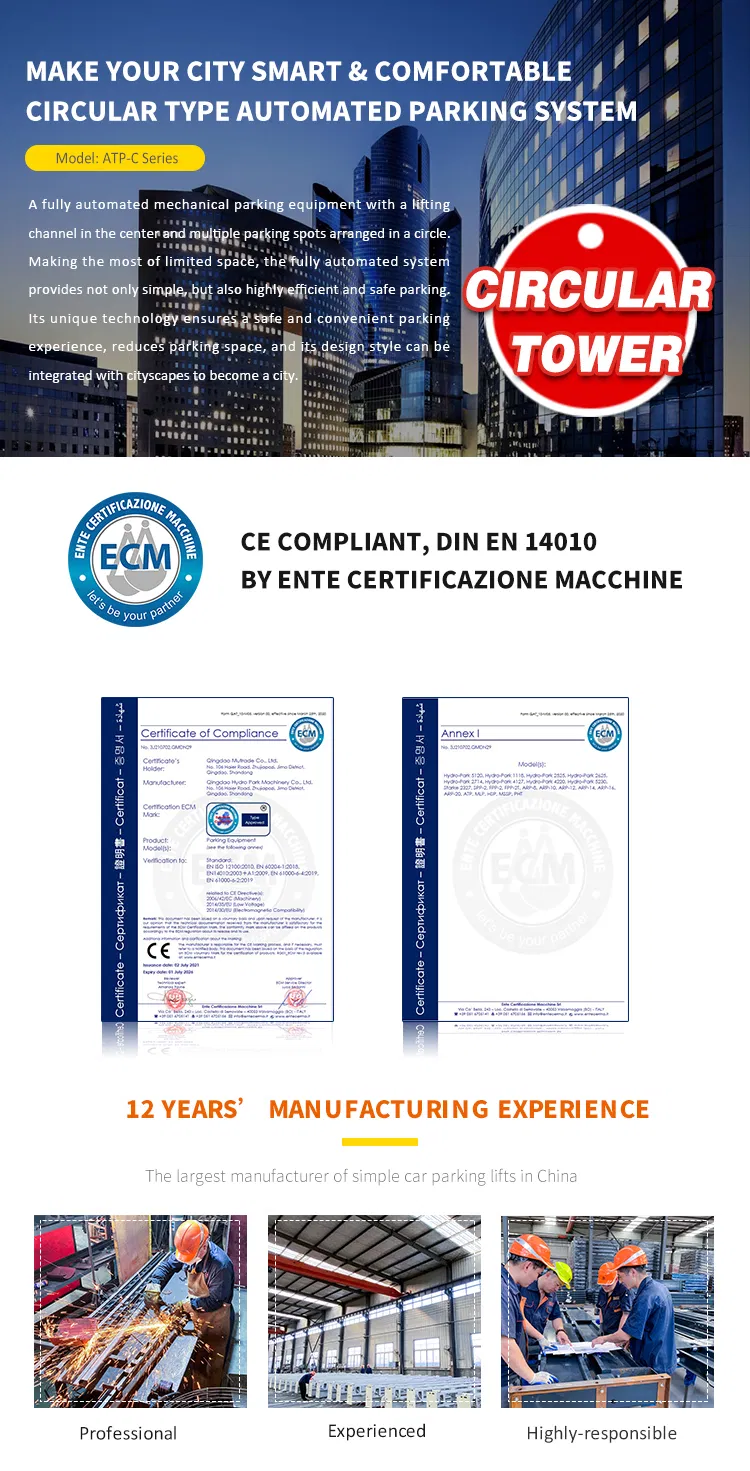Automatic Circular Type Parking System 1