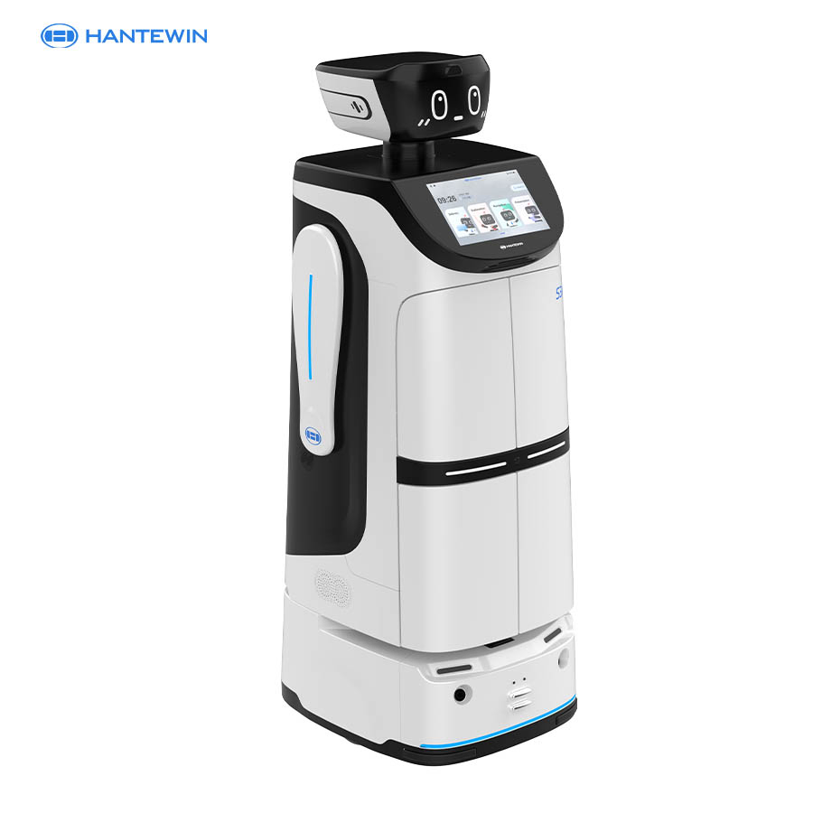 Audio Guide Guest Coordination Intelligent Service Delivery Robot for Airports and Hotel