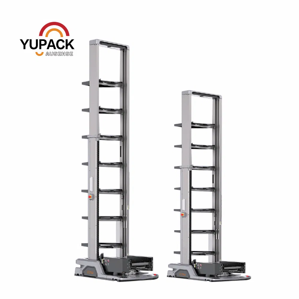 E-Commerce Logistics Bin Handling Robot AMR Carton Transfer Vehicle for Smart Warehouse Applications