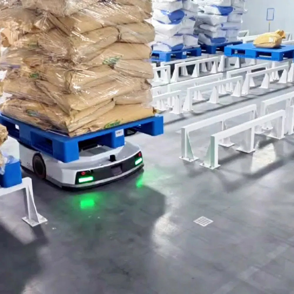 Autonomous Mobile Robot with 1500kg Payload for Factory Logistics Transport