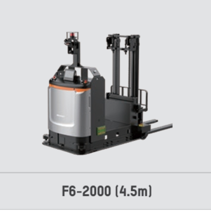 1600kg 4.5m EU Standard Pallet Transport Stacking Warehouse Agv AMR Forklift Mobile Robot