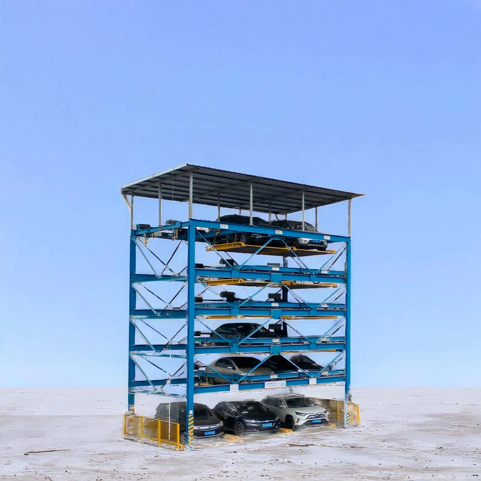 Robot Parking Multiple Floor Elevating Parking System for Innovative Vehicle Management