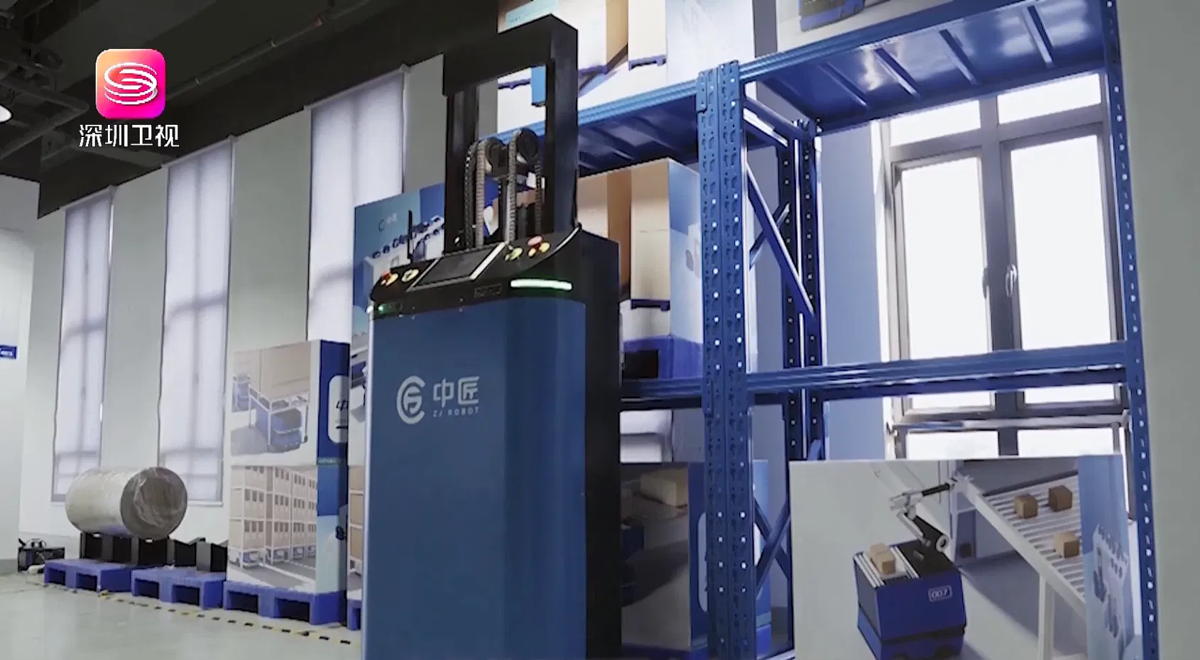 Intelligent Storage System for Compact Rack Stacker and Agv Equipment