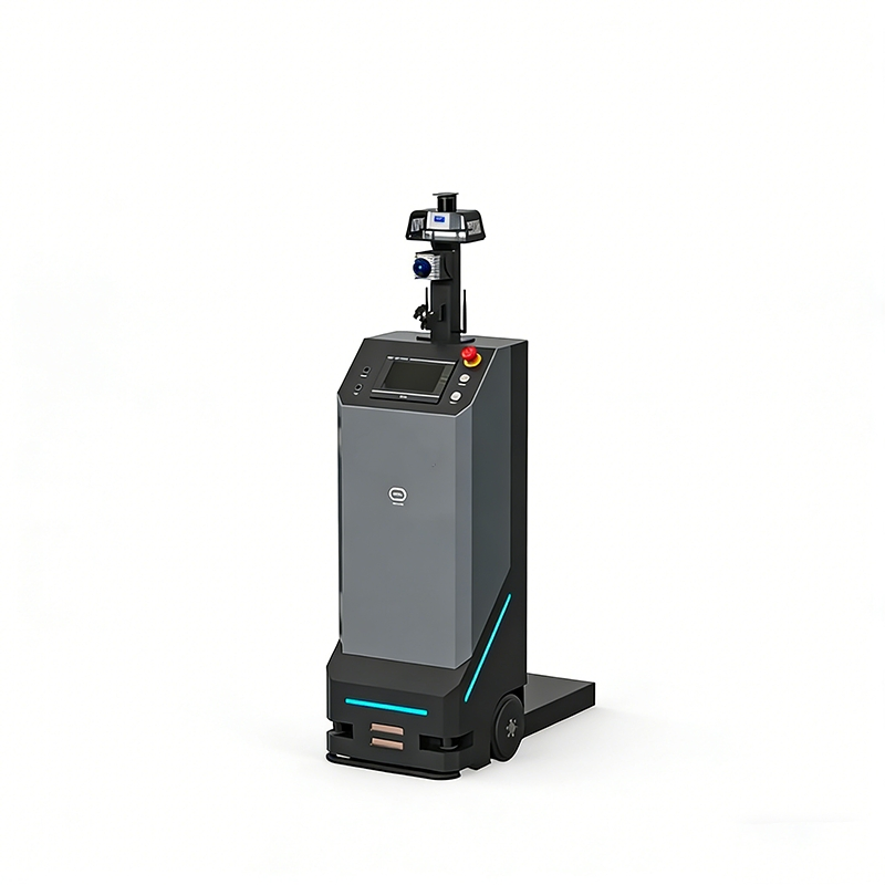 300kg Laser Slam Single-Fork Handling Robot - High-Precision Shelf Bin Picking on PAR with International Premium Light-Duty Agv Brands