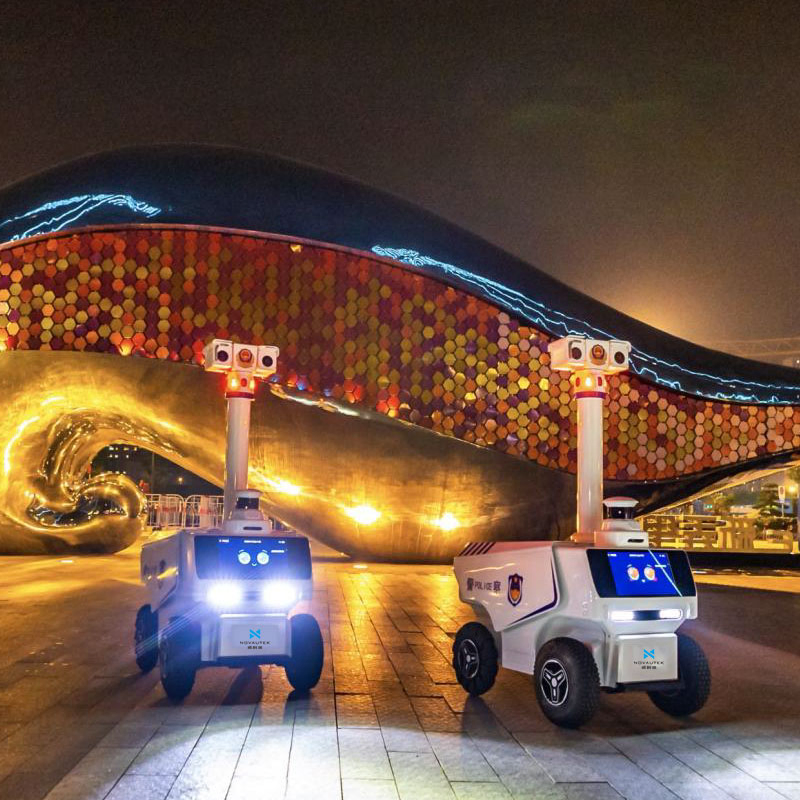 Ai-Driven Inspection Capabilities Smart Commercial Security Robot