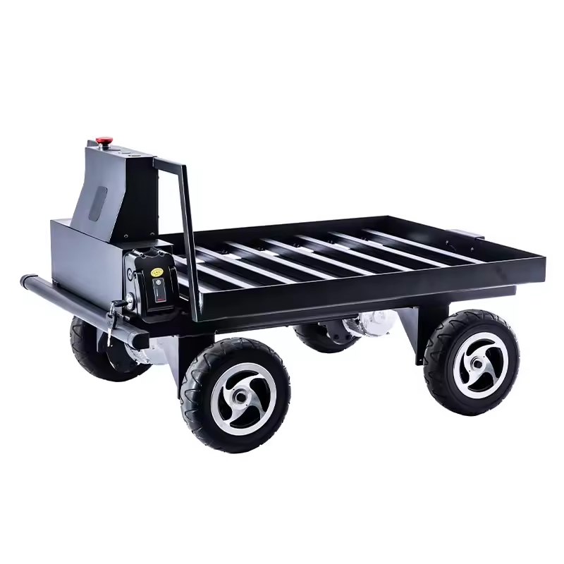 Glgw 200kg Customized Industrial 4 Wheel Warehouse Transport Picking Trolley Cart Automatic Following Trolley Robot