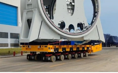 360 Tons Back-Lift Heavy-Load Agv Robot Transfer Trolley
