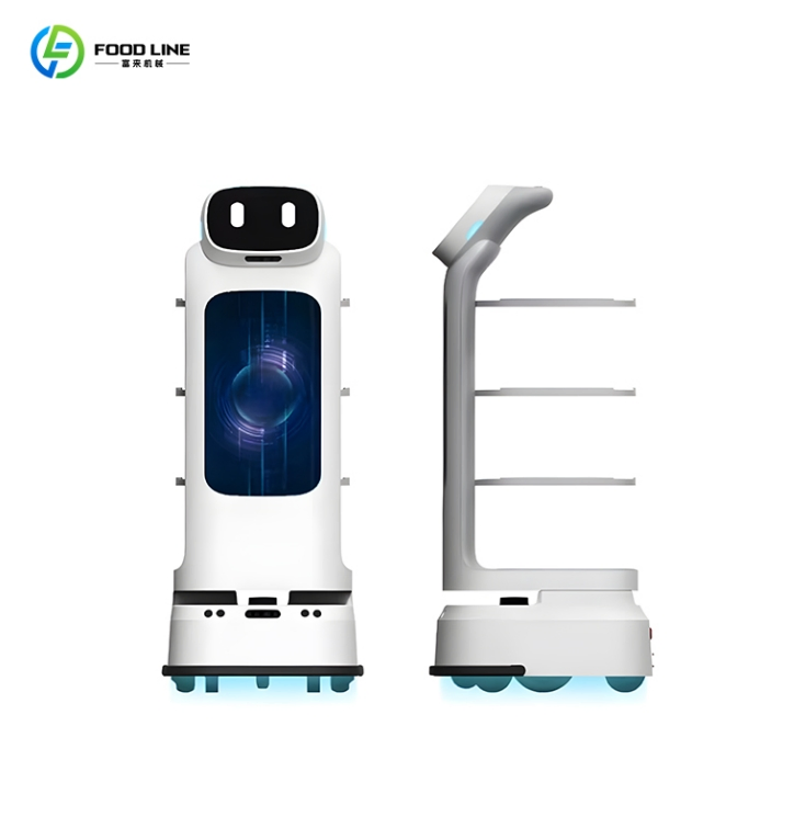 Smart Navigation Restaurant Food Delivery Robot