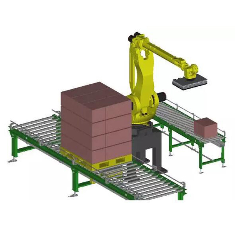 Collaborative System Robot Arm Baggingpalletizing Machine Rice Bag Palletizing Machinery Equipment