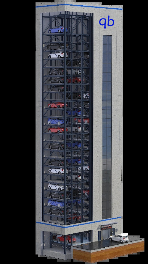 Multi-Level Automated Parking Building Mechanical Robot Smart Car Tower System SUV Sedans