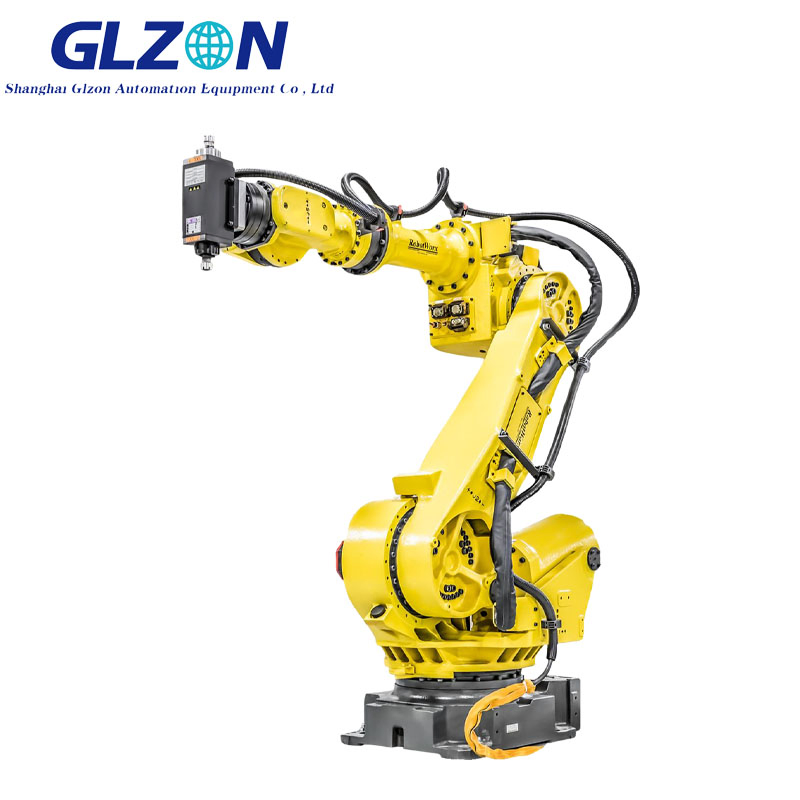 Automated Conveyor Stretch Wrapper Palletizing System with Robotic Technology