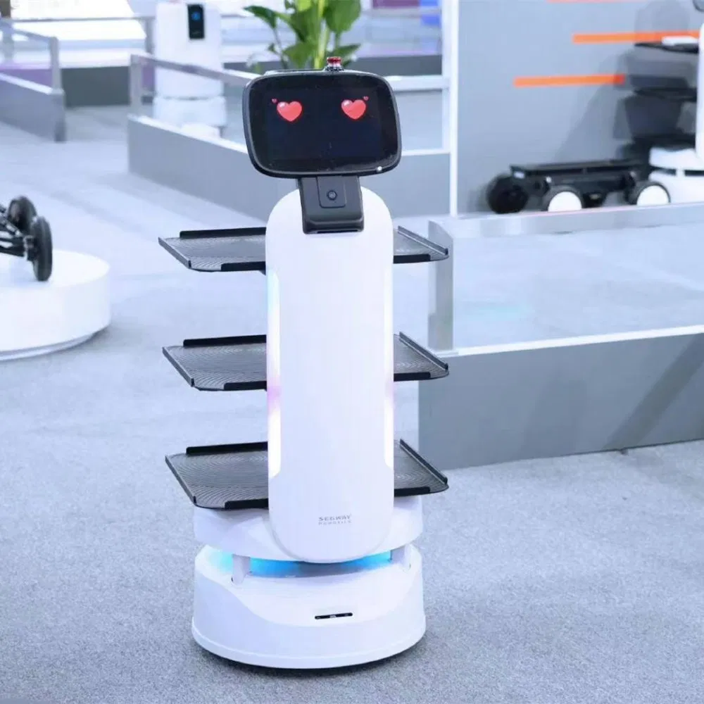 New Arrival Hotel Restaurant Food Delivery Robot Intelligent Robot Self-Service Robot