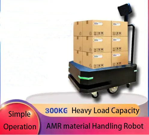 300kg Heavy Load AMR Material Handling Robot Laser Navigation Warehouse Factory Transport Autonomous Mobile