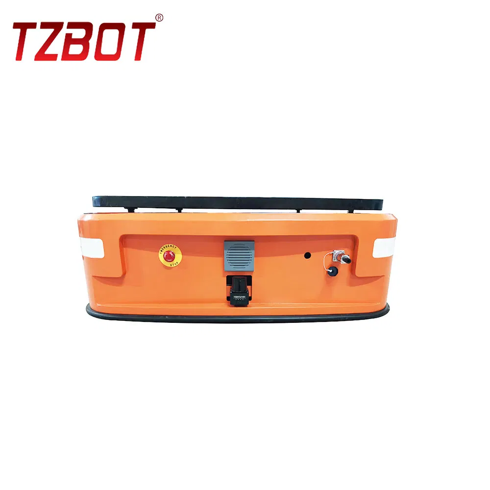 Tzbot 1000kg Heavy Load Capacity Magnetic Sensor Agv Warehouse Jack-up Robots Autonomous Mobile Robot for Warehouse Material Transportation