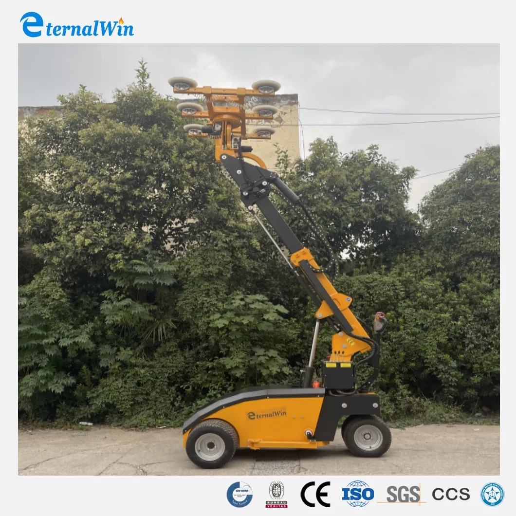 Large Load Capacity 1000kg Glass Sucker Vacuum Lifter Robot for Heavy Glass Transportation