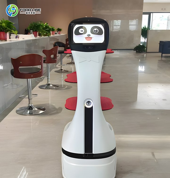Smart Navigation Restaurant Food Delivery Robot