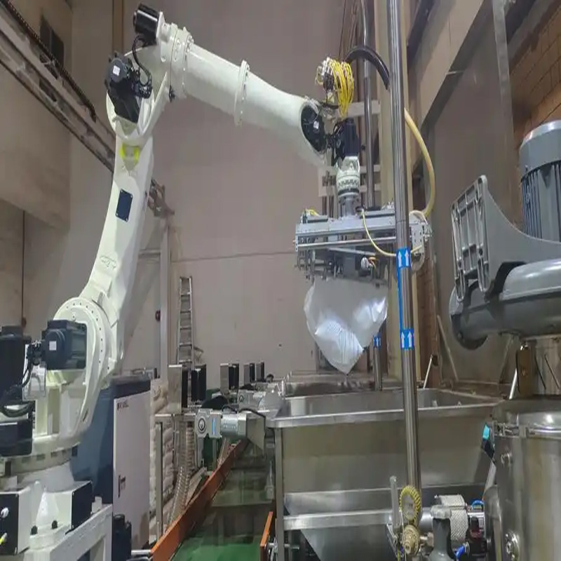 Benson Closed Anti-Corrosion Robot for Unpacking and Depalletizing Monoammonium Phosphate