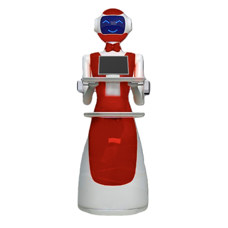 Restaurant and Hotel Food Delivery Humanoid Service-Lele Delivery Robot