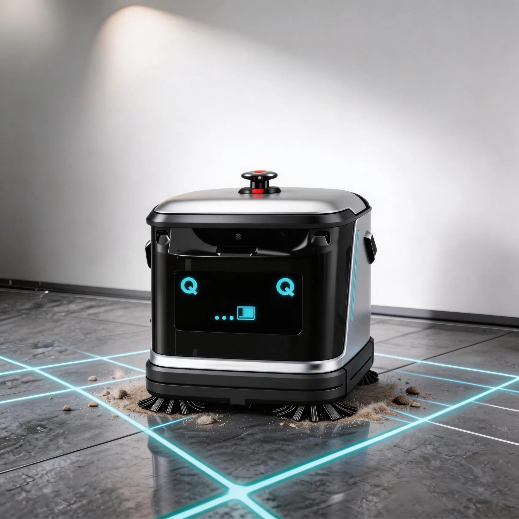 Professional Smart Navigation Automatic Commercial Floor Cleaning Robot