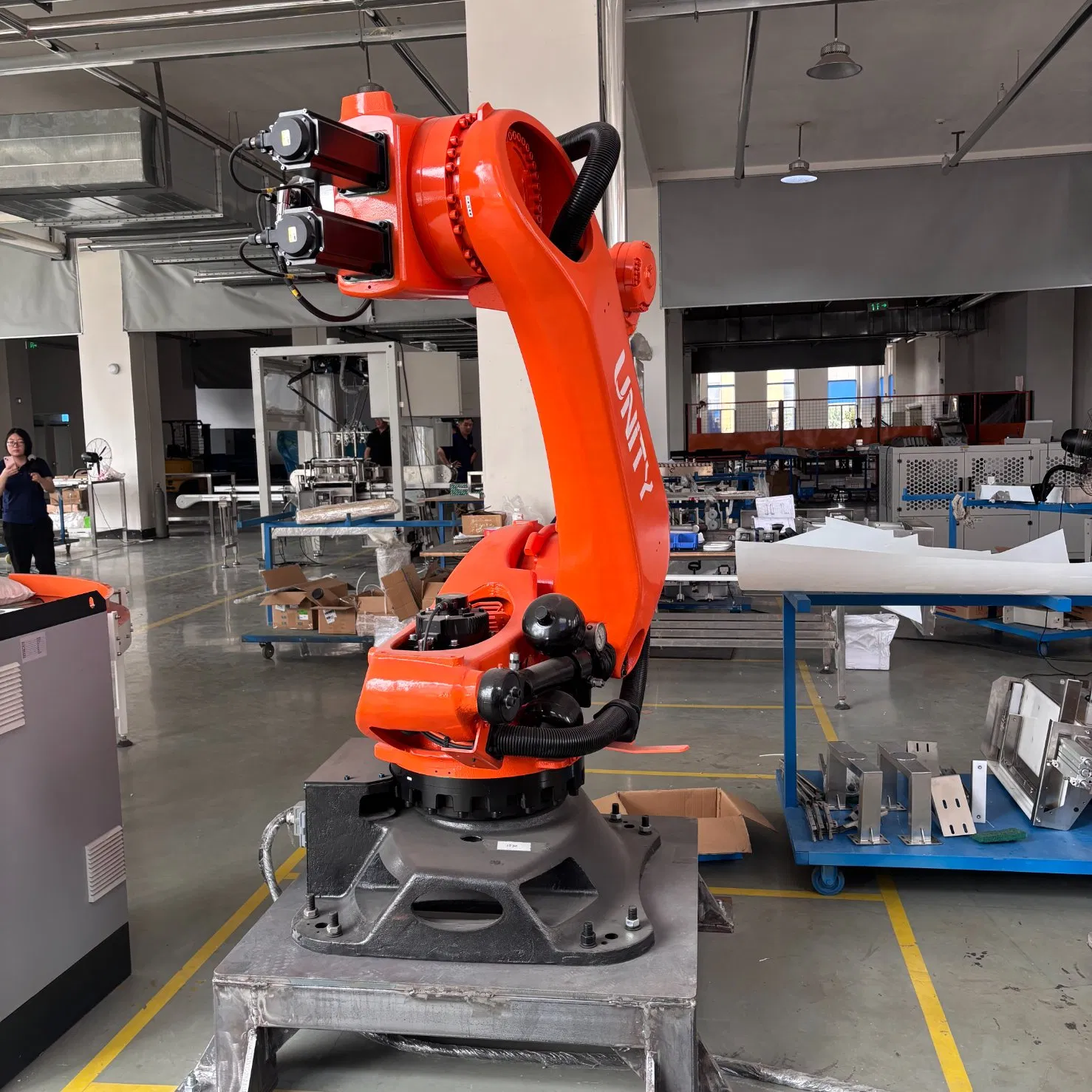 Automatic Palletizer Robot Arm Robotic Bag Depalletizing and Breaking Bags Palletizing Robot Arm