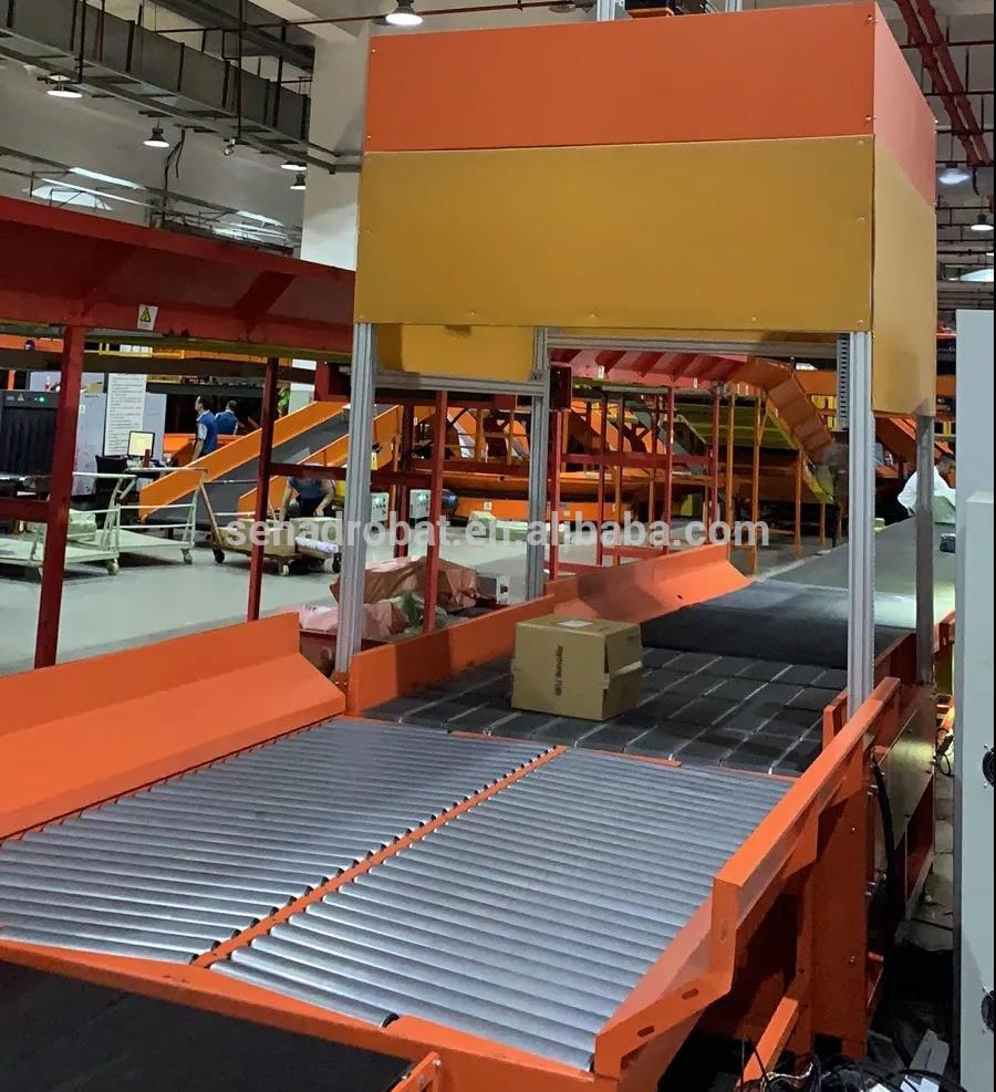 Automated Packages Scanning Singulating Sorting Machine System