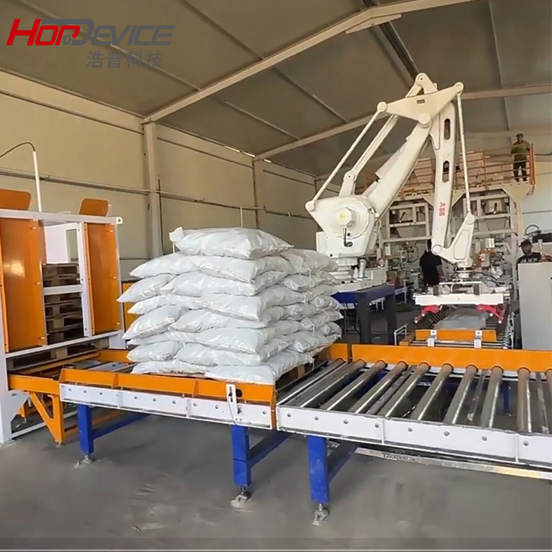 Industrial Robotic Stacking Arm High Efficiency Robot Palletizer Heavy Load Robot for Beverage Food