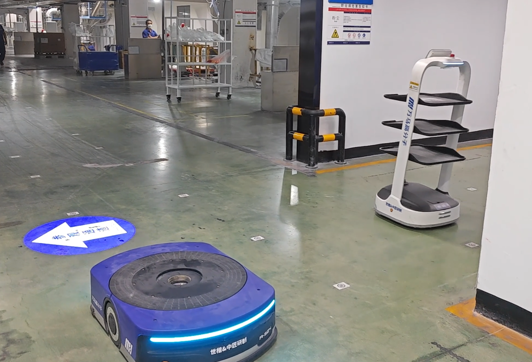 Automated Guided Vehicles Robot Ai for Intelligent Equipment and Smart Supply Chain Solutions