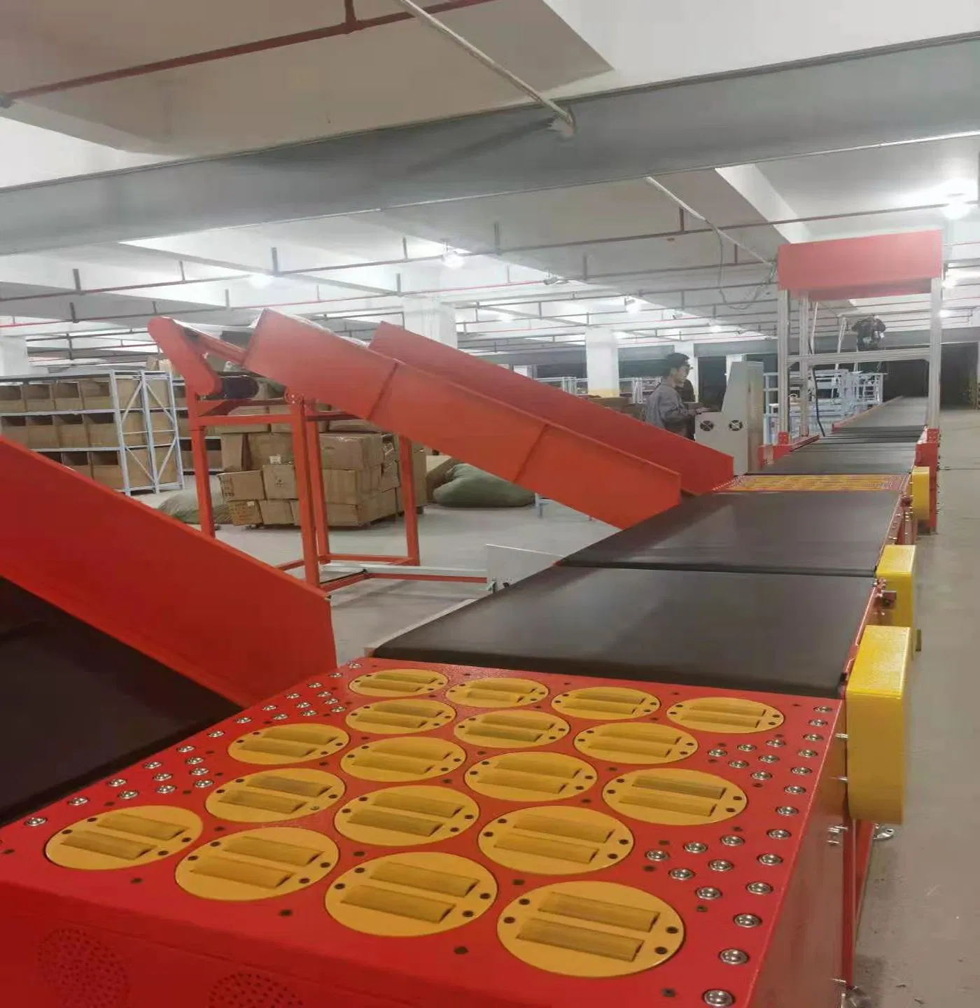 Monolithiot Dynamic System with Digital Scale and Efficiency Parcels Dimensioning Weighing Scanning Dws Sorting Line