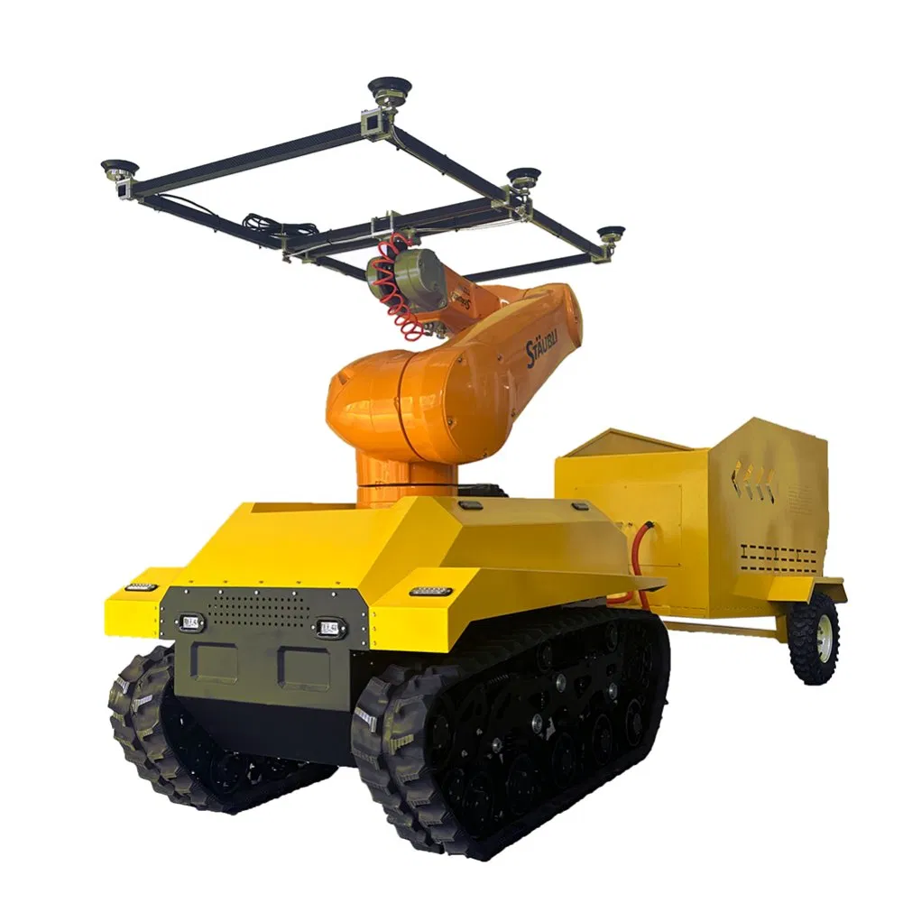 Ai-Driven Solar Panel Intelligent Installation Millimeter-Level Positioning Robot