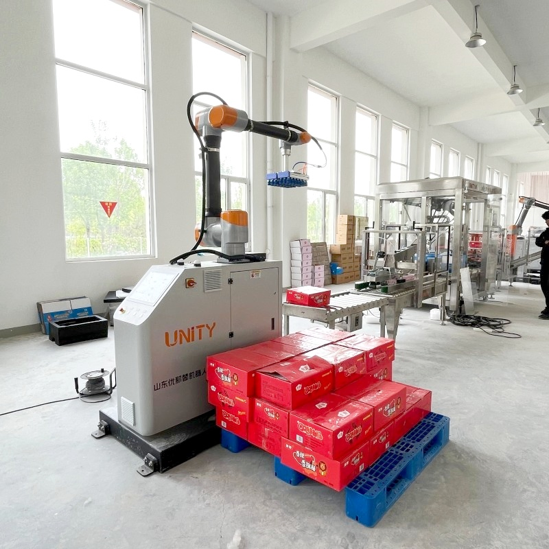 Collaborative Robot Smart 6 Axis Robot Arm Palletizer for Streamlined Warehouse Automation