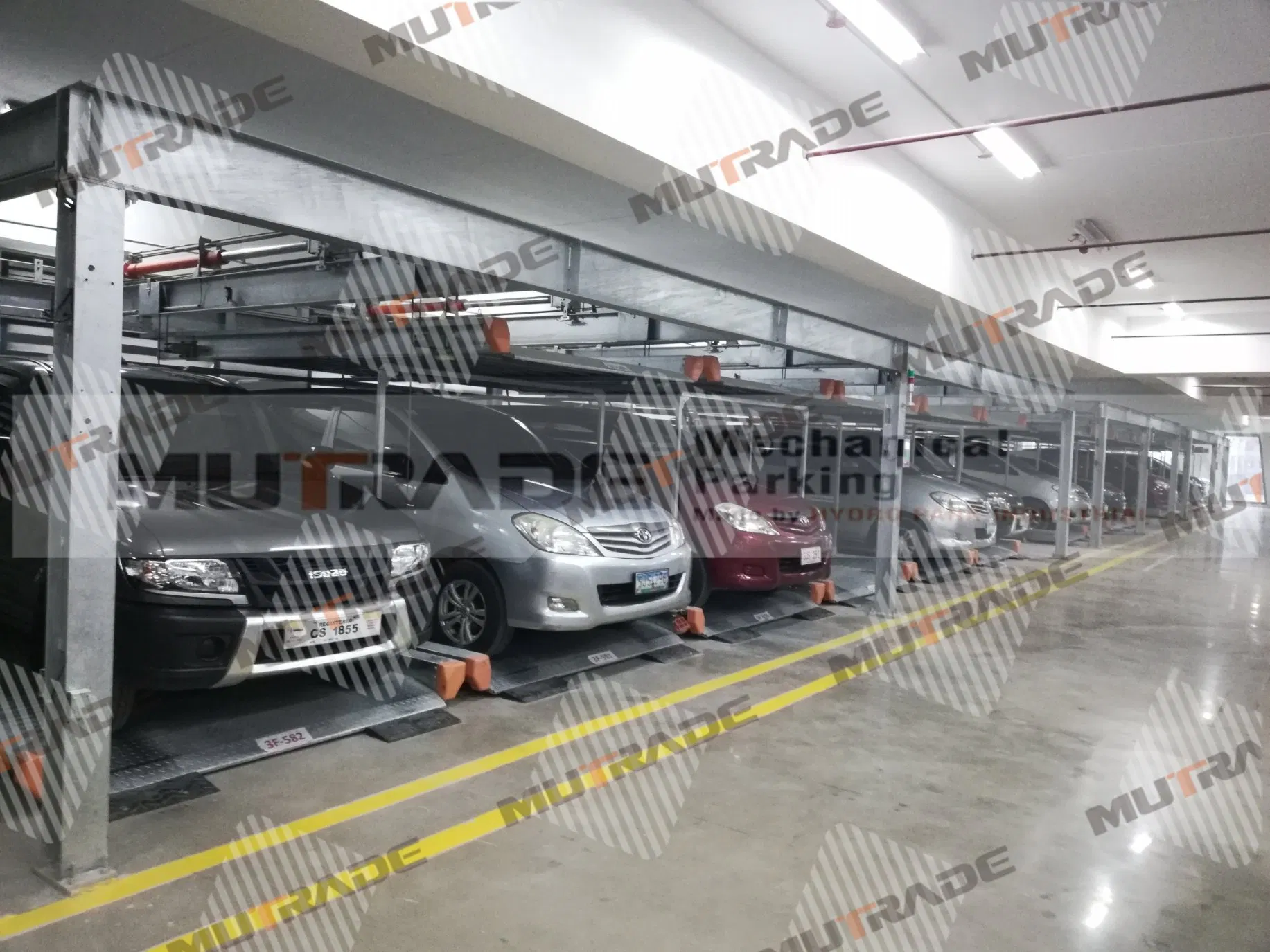 Smart Robot Semi Automatic Car Auto Puzzle Parking System