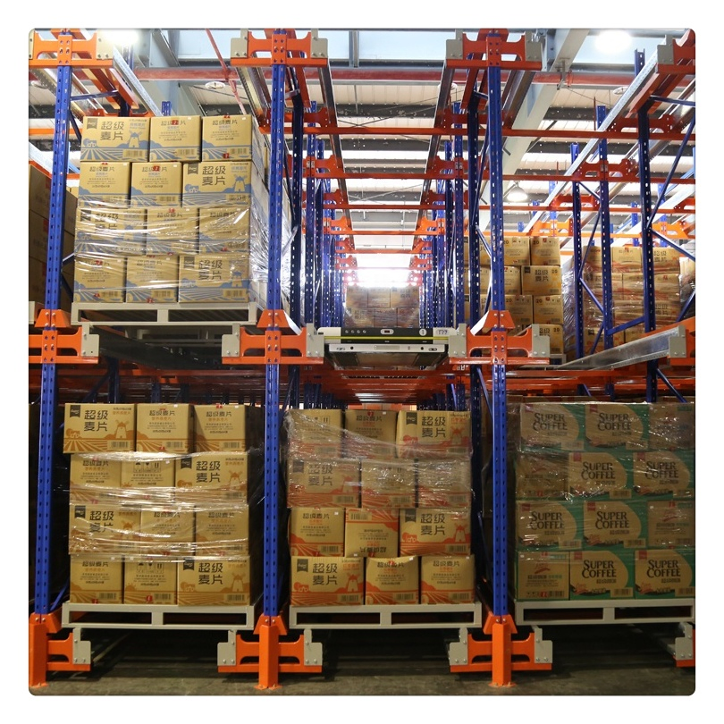 Automatic Warehouse Storage Radio Shuttle Shelf Logistic System Robotic Pallet Shuttle Shelves with Cusomizable Service