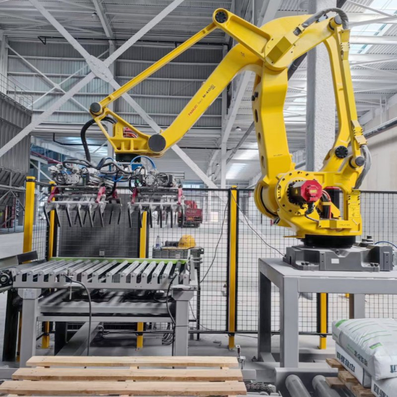 Fully Automatic Smart Robotic Palletizing System for Fast and Precise Handling