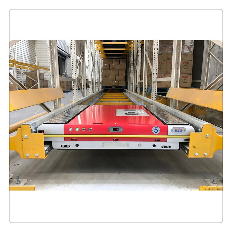Automatic Warehouse Storage Robotic Shelves Shuttle Pallet Rack Radio Shuttle Racking System