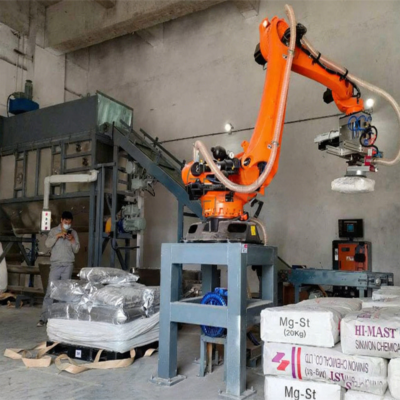 Medical-Grade 10kg Bagged Pharmaceutical Starch Depalletizing Robot