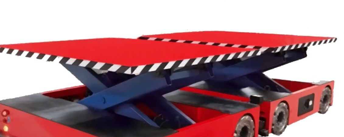 Heavy-Duty Automated Guided Vehicle for Efficient Unmanned Material Handling