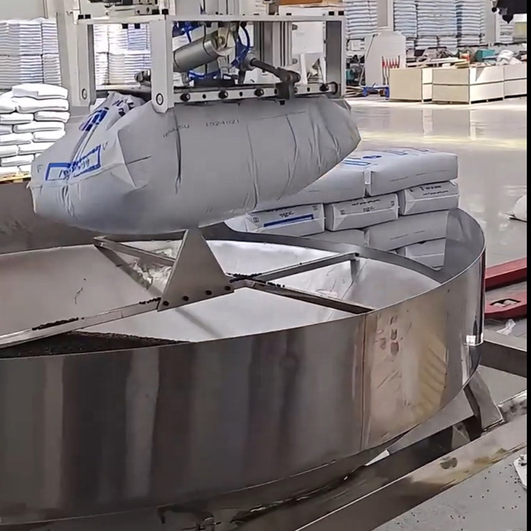 Advanced Unpacking and Depalletizing Robot for Gypsum Powder