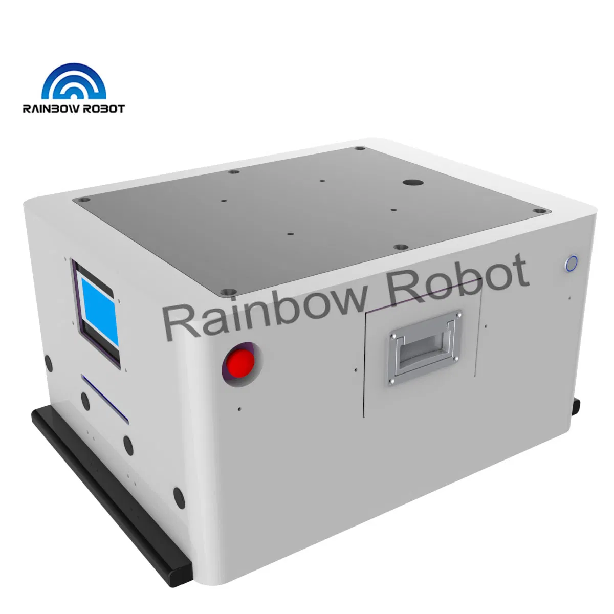 Industrial Outdoor Magnetic Tape Navigation Autonomous Delivery Mobile Handling Agv Warehouse Robot