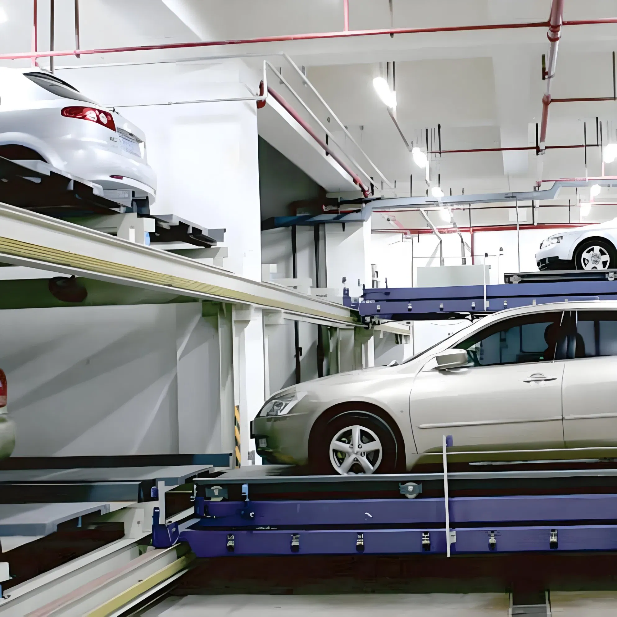 Intelligent Automated Parking System of Shuttle Type with CE