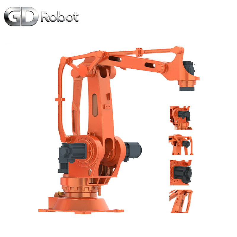 High Performance Palletizing Robot 2400mm Reach 120kg 4 Axis Robot Palletizer Stable Automatic Palletizer Robot for Logistics System