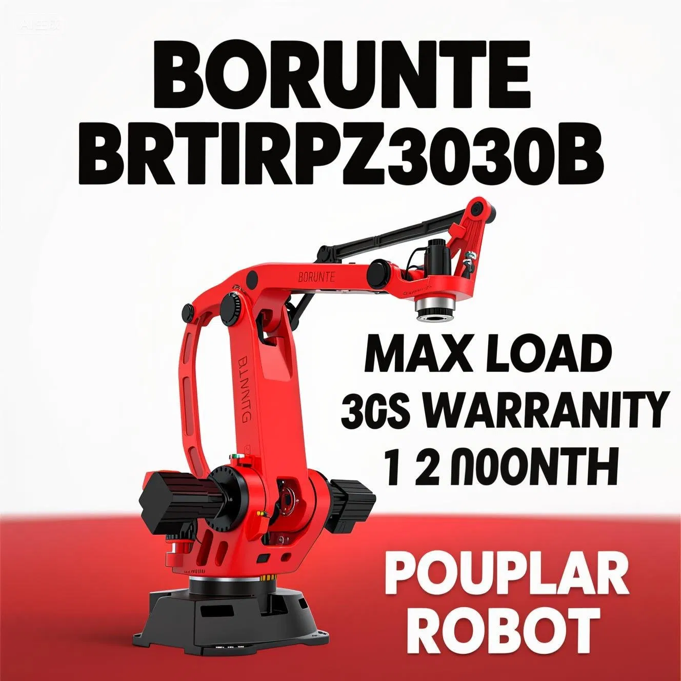 Borunte Brtirpz3030b Robot for Auto-Loading, Palletizing &amp; Depalletizing