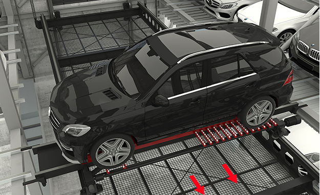 Tabitha Pcy Commercial Fast Speed Multifloor Platform-Lifting Automated Smart Robot Parking System