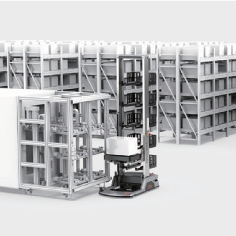 Material Box Picking Tote Handling Warehouse Logistics Agv AMR Carton Transfer Mobile Robot