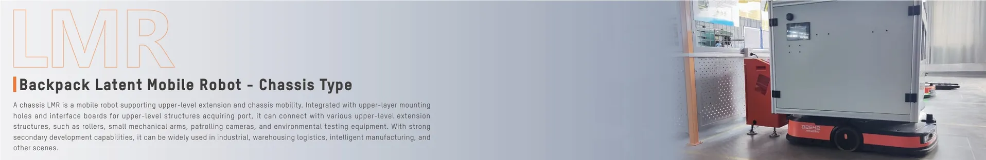 Heavy Load Industrial Mobile Robot banner