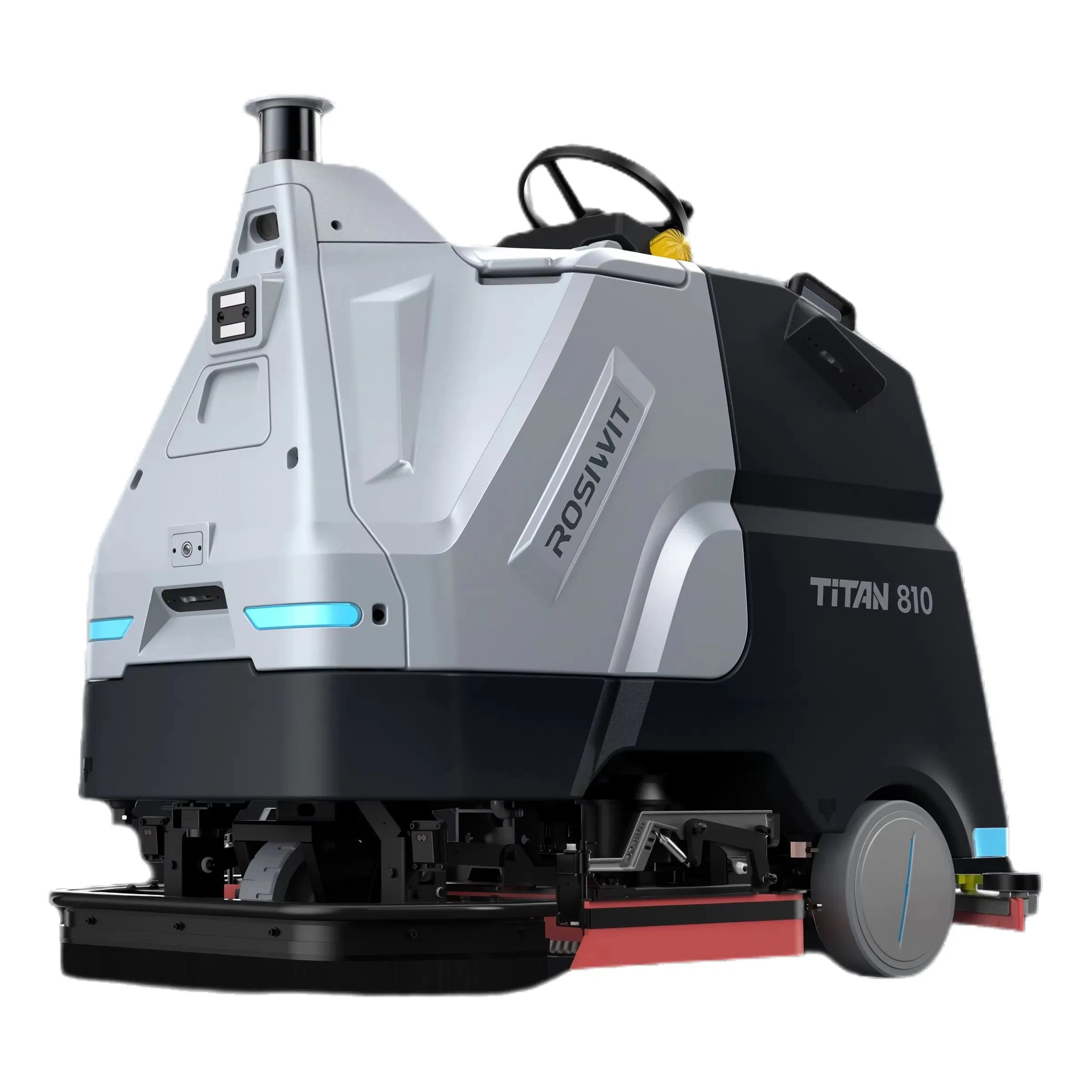 Intelligent Compact and Smart Factory Cleaner with Ai Navigation for Tight Spaces and Oily Floors Indoor Cleaning Robot