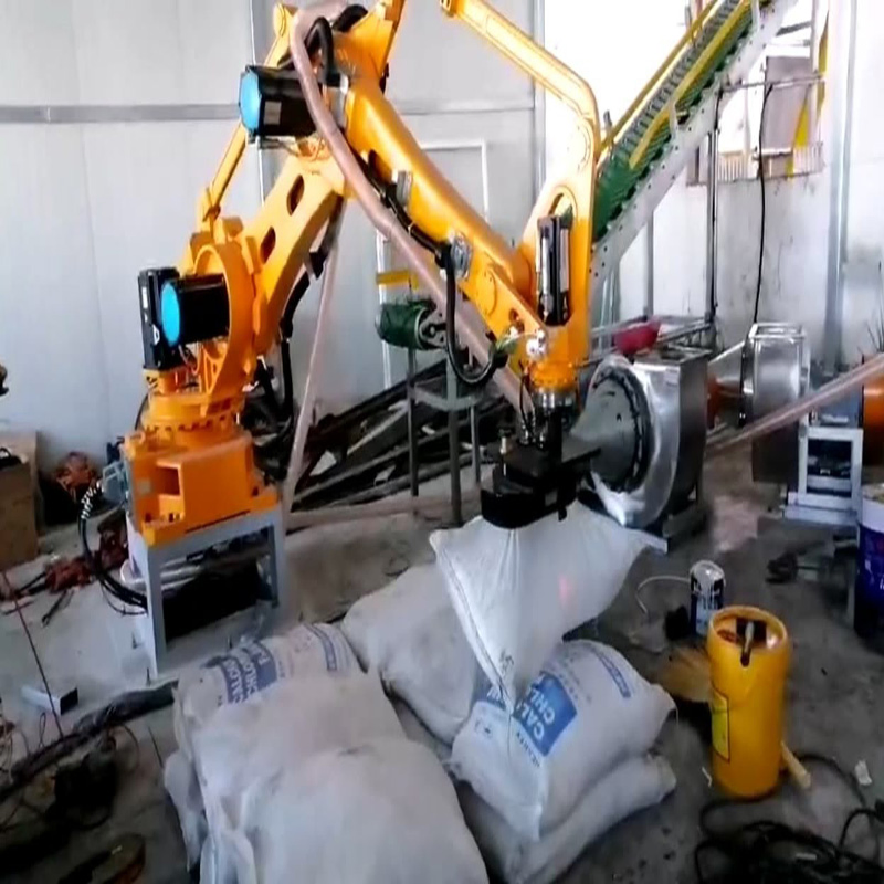 Benson Closed Anti-Corrosion Robot for Unpacking and Depalletizing Monoammonium Phosphate