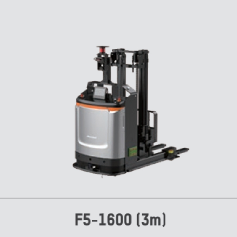 1600kg 4.5m EU Standard Pallet Transport Stacking Warehouse Agv AMR Forklift Mobile Robot