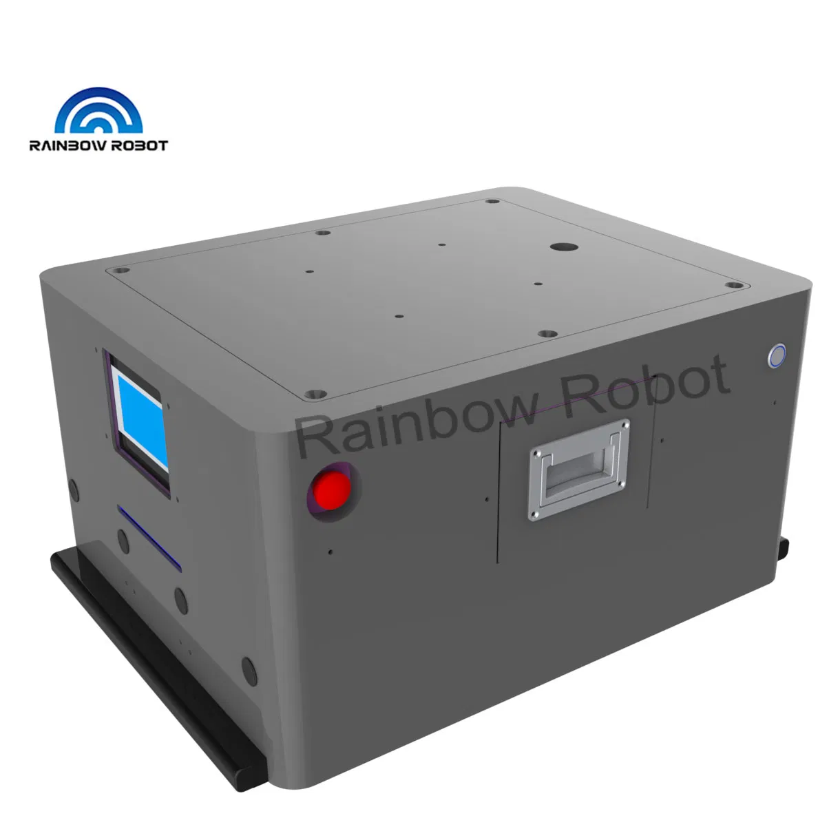 Industrial Outdoor Magnetic Tape Navigation Autonomous Delivery Mobile Handling Agv Warehouse Robot