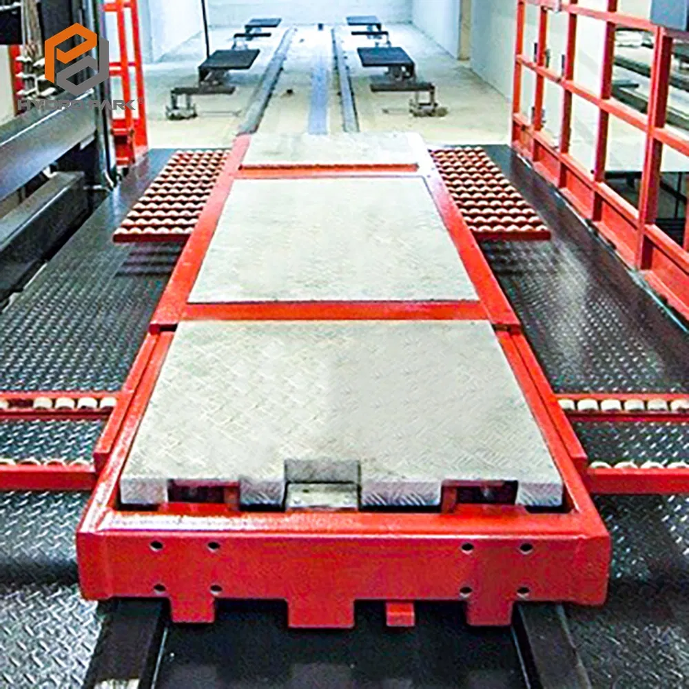 6 Floors Max 60 Cars Fully Automatic Stack Parking Aisle Type Parking System